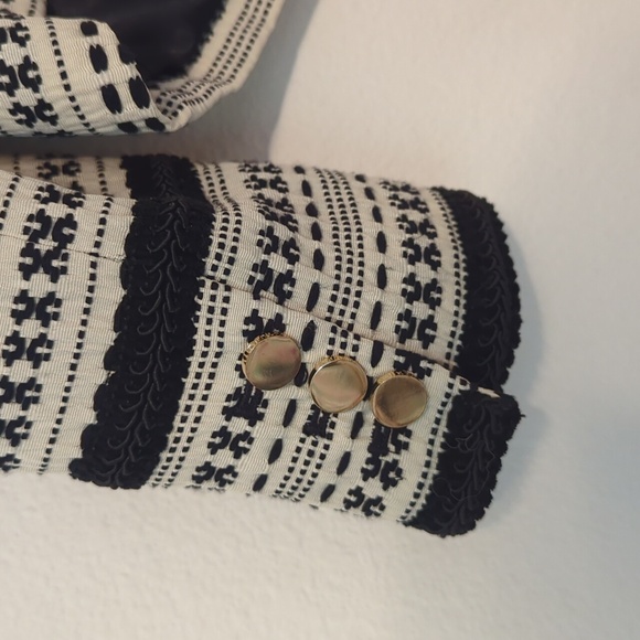 Juicy Couture Black & White Patterned Jacket coat - Picture 7 of 11